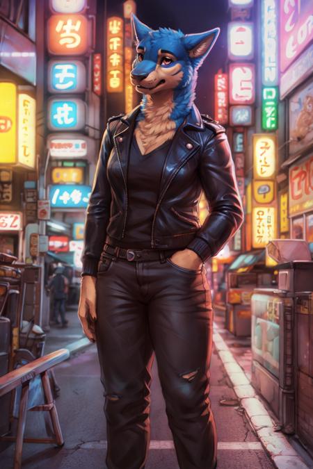 03853-4007657629-typhlosion, female, solo, markings, clothed, leather jacket, pants, tokyo, street, akihabara, neon lights, breasts_BREAK,_by zac.png